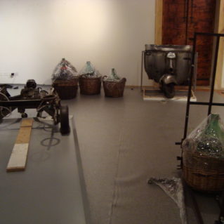 Clessidre - Enrico Iuliano, allestimento