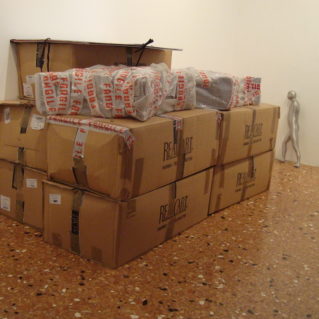 Franco Ionda allestimento mostra
