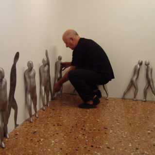 Franco Ionda allestimento mostra