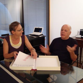 Franco Ionda con Maria Yvonne Pugliese
