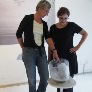 Maria Yvonne Pugliese e Cristina Treppo