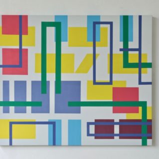 Iler Melioli, Senza titolo 2016, Acrilico su tela cm 120x100