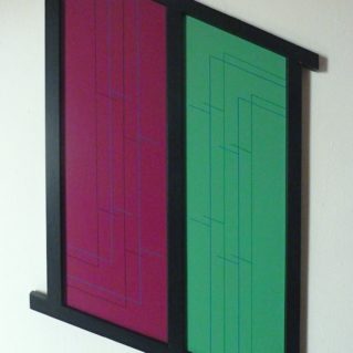 Iler Melioli, 2014 Acrilico su laminato cm 100x160x5