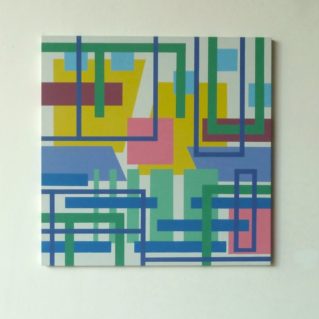 Iler Melioli, 2016 Acrilico su pvc cm 50x50x2