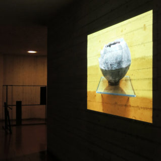 Cristina Treppo, 2019, proiezione di un'immagine fissa, dimensioni site specific