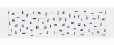 Installazione di frammenti di un linguaggio visivo