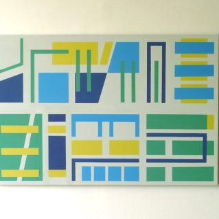 Iler Melioli, 2016 Acrilico su pvc cm 120x80x4