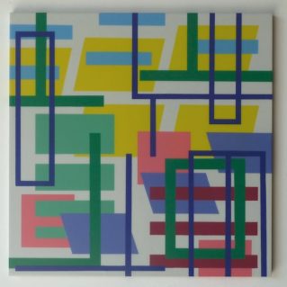 Iler Melioli, 2016 Poliacrilico su pvc cm 50x50x2