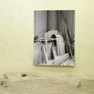 Cristina Treppo, allestimento con foto