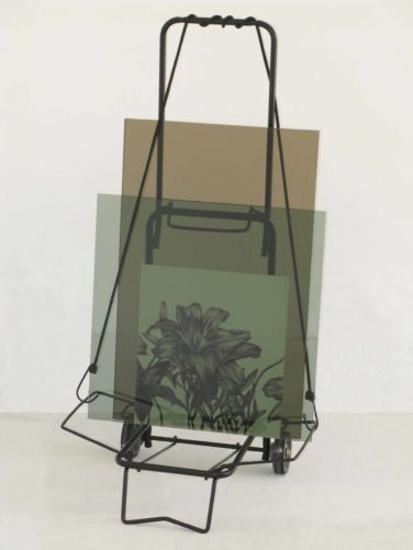 Carrello con disegno di Cristina Treppo