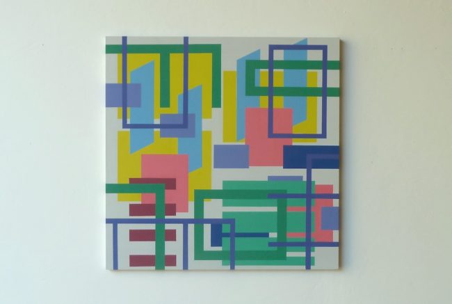 Iler Melioli, 2016 Poliacrilico su pvc cm 50 x 50