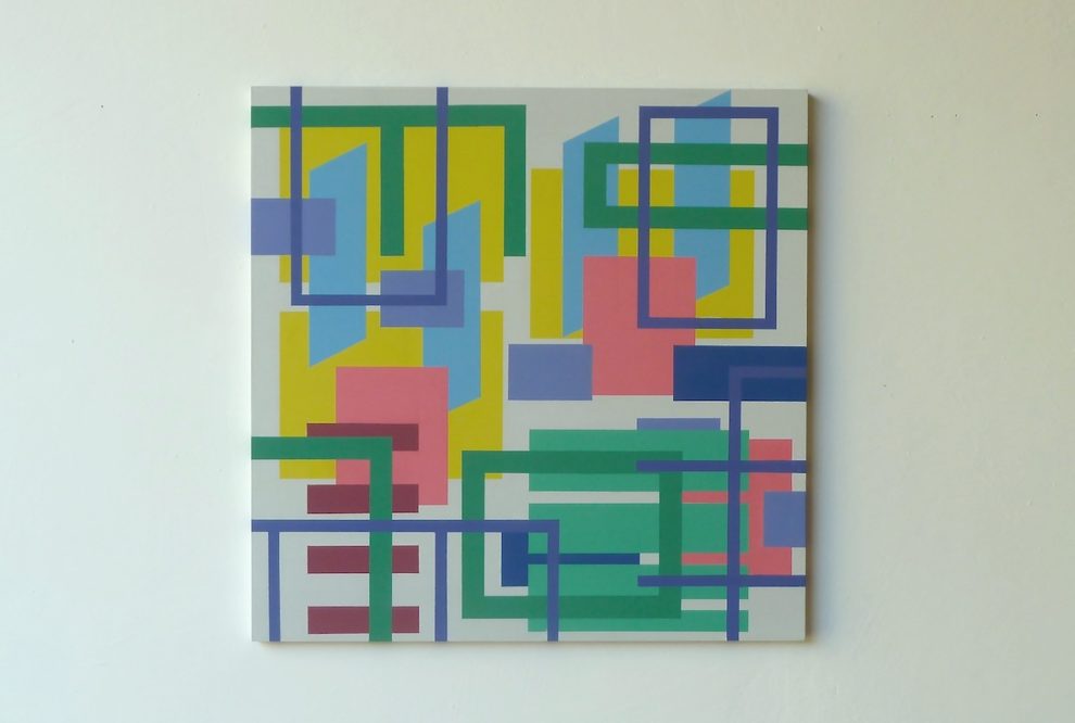 Iler Melioli, 2016 Poliacrilico su pvc cm 50 x 50