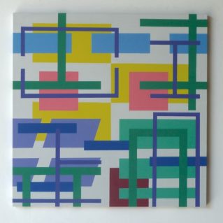 Ier Melioli, 2016, Poliacrilico su pvc cm 50x50