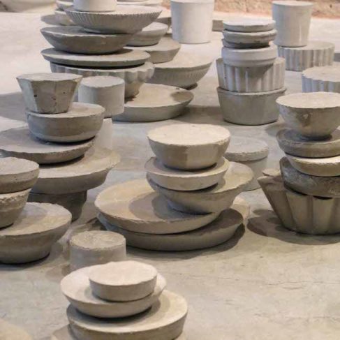 Particolare dell'installazione per l'isola di Sant'Erasmo
