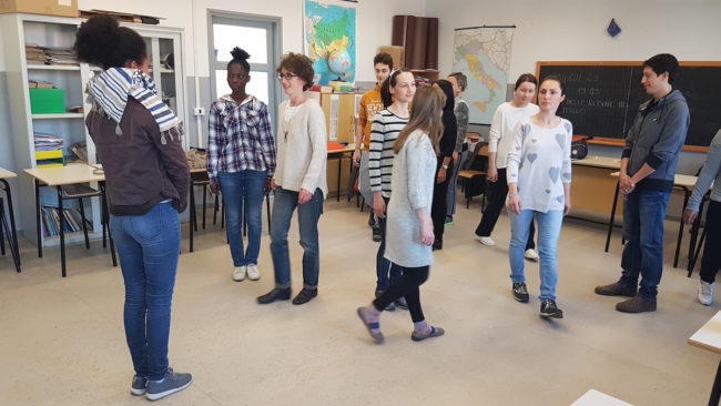 Elena Pugliese, 2091, con i ragazzi del CPIA – Centri Provinciali Istruzione Adulti 2, 3 di Torino