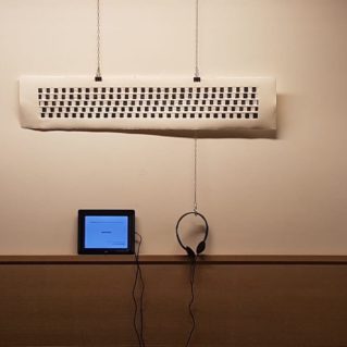 Ilenia Dusi, 2018, Stampe monotipo con installazione sonora, cm 97x20