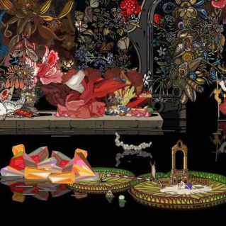 Bu Hua, 2012, pittura digitale, 150x83cm, edizione limitata