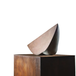 Lucio Scortegagna, 2008, cemento e acciao, 38x76x25 cm