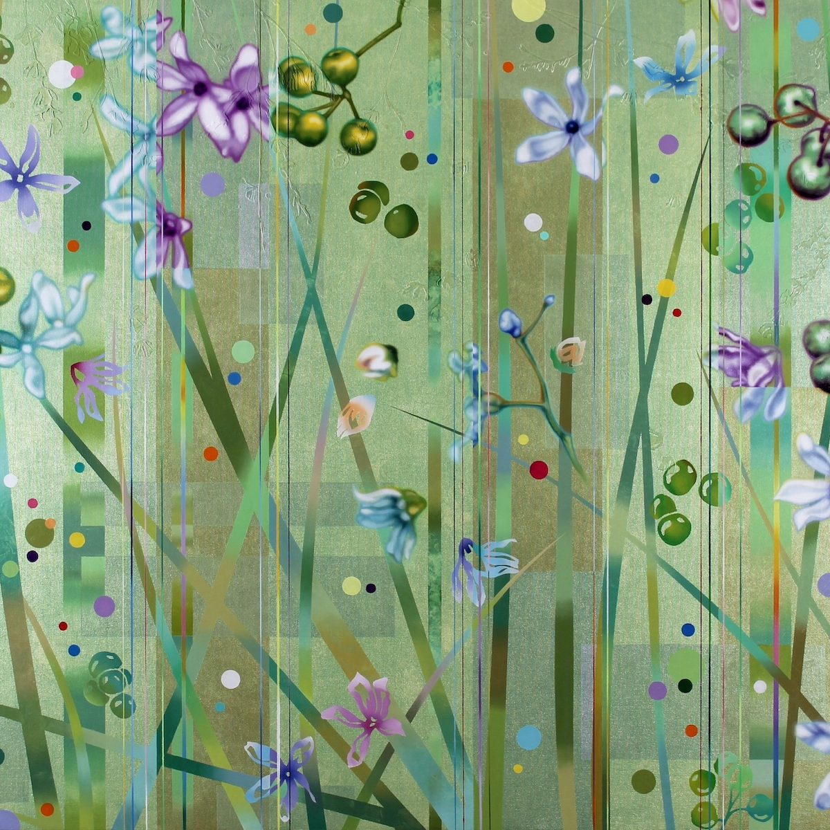 Dany Vescovi, 2012, tecnica mista su lino, 100x130cm