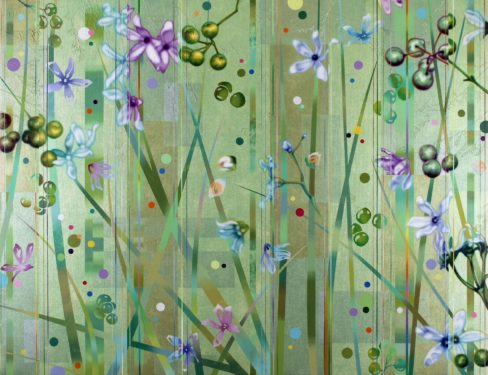 Dany Vescovi, 2012, tecnica mista su lino, 100x130cm