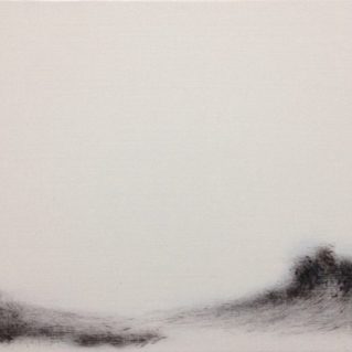 Hu Guoqing, 2015, olio su tela, 30x40 cm