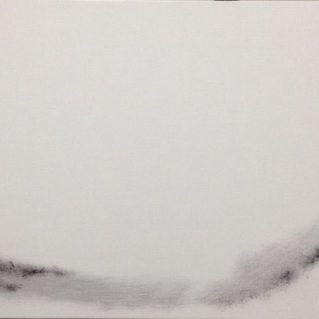 Hu Guoqing, 2015, olio su tela, 45x80 cm