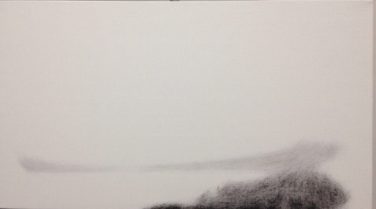 Hu Guoqing, 2015, olio su tela, cm 45x80