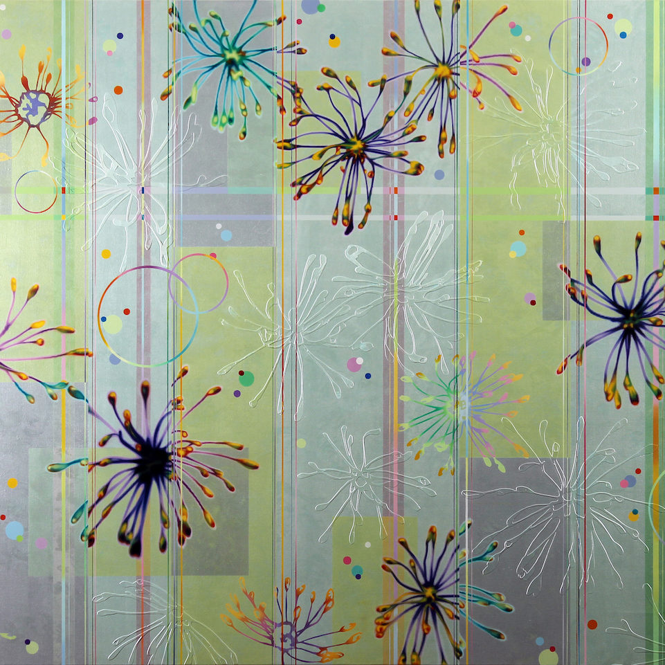 Dany Vescovi, 2014, Tecnica mista su lino, cm120x150